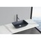 Castello Usa Arete Tempered Glass Bathroom Vessel Sink - Black CB-VC-1-MBV-18 - alternate 1